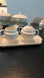 Wedgwood edme plain melk en suikerstel, Ophalen
