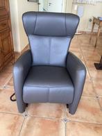 Sta-op relax Velderhof model Endine Smal[showroomstaat), Huis en Inrichting, Fauteuils, Ophalen, Zo goed als nieuw, Leer, Hukla himolla revilax medilax stressless