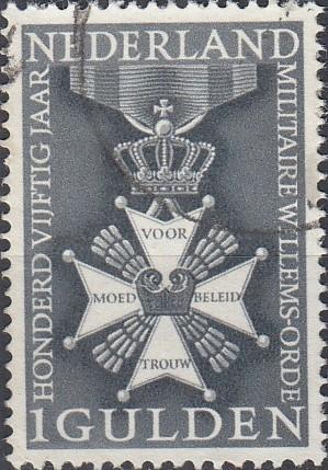 Nederland - 1965- Militaire Willemsorde - NVPH-839 - G, Postzegels en Munten, Postzegels | Nederland, Gestempeld, Na 1940, Ophalen of Verzenden