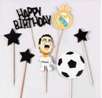Voetbal Cupcake Toppers - Verjaardag, Verzenden, Nieuw, Versiering, Verjaardag