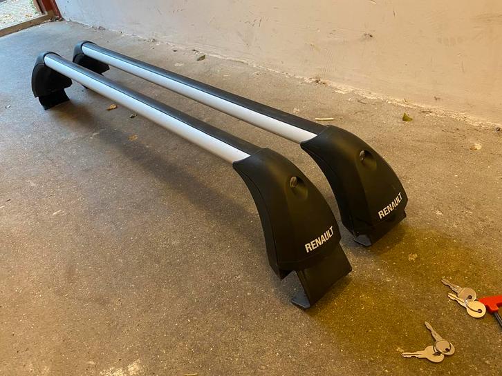 Originele dakdragers Renault Clio, Auto diversen, Dakdragers, Zo goed als nieuw, Ophalen