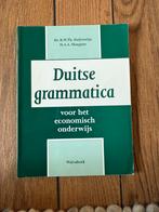 Duitse grammatica voor het economisch onderwijs, Ophalen of Verzenden, Zo goed als nieuw, Nederlands, B.W.Th. Duijvesteijn; H.A.A. Mangnus