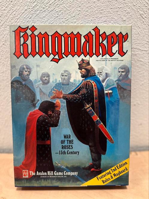 Kingmaker War Of The Roses Boardgame, Hobby en Vrije tijd, Gezelschapsspellen | Bordspellen, Ophalen of Verzenden