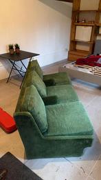 Ribfluweel vintage bank, Ophalen, Gebruikt, 150 tot 200 cm, Driepersoons