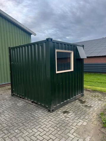Zeer nette werkplaats Container 10ft beschikbaar voor biedingen