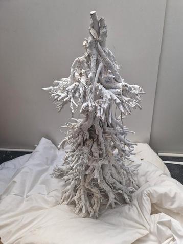 KERSTBOOM VAN HOUT WIT 75 cm beschikbaar voor biedingen