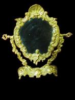 Roccoco  nachttafelspiegel 34cm, Ophalen, Rechthoekig, Minder dan 50 cm