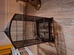 Vintage vogelkooi brocant etalage buiten kerst decoratie, Ophalen, Gebruikt