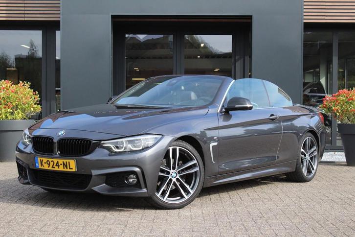 BMW 4 Serie 420i Cabrio M-Sport (bj 2018, automaat), Auto's, BMW, Te koop, 4-Serie, ABS, Achteruitrijcamera, Airbags, Airconditioning