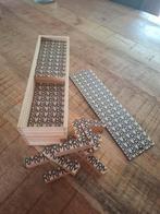 Houten spel Jenga met RM logo.van Riviera Maison, Een of twee spelers, Ophalen of Verzenden, Zo goed als nieuw