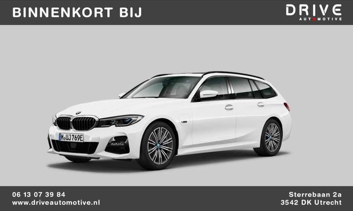BMW 3-serie Touring 330e xDrive High Ex. M-Sport|Pano|Laser|, Auto's, BMW, Bedrijf, Te koop, 3-Serie, 4x4, ABS, Achteruitrijcamera