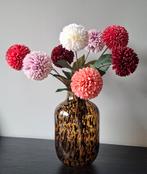 Zijden bloemen Vase the World Cheetah vaas H30 Flowers silk, Huis en Inrichting, Woonaccessoires | Vazen, Ophalen of Verzenden