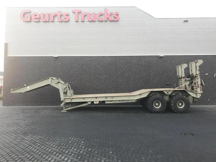 Trabosa 2 AXEL HEAVY DUTY LOWLOADER TANK TRANSPORT, Auto's, Vrachtwagens, Bedrijf, Aanhangers en Opleggers, Overige brandstoffen