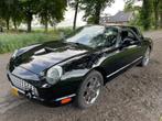 Ford Thunderbird 2002 Zwart, Auto's, Ford, Automaat, Lederen bekleding, Cabriolet, Zwart