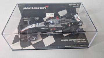 F1 Formule 1 McLaren MP4-19B D. Coulthard 1/43 beschikbaar voor biedingen