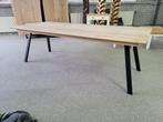 nieuw massief eiken design eettafel, Huis en Inrichting, Eikenhout, Rechthoekig, Nieuw, 200 cm of meer