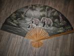 Mooie, traditionele decoratie waaier, Ophalen of Verzenden, Zo goed als nieuw