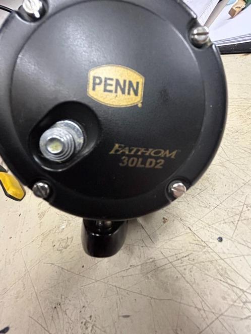 zee reel Penn Fathom30LD2, Watersport en Boten, Hengelsport | Zeevissen, Zo goed als nieuw, Molen, Ophalen of Verzenden