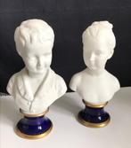 Pucci paar Bustes in porselein en biscuit H 22😍👌🤗💑💎, Ophalen of Verzenden