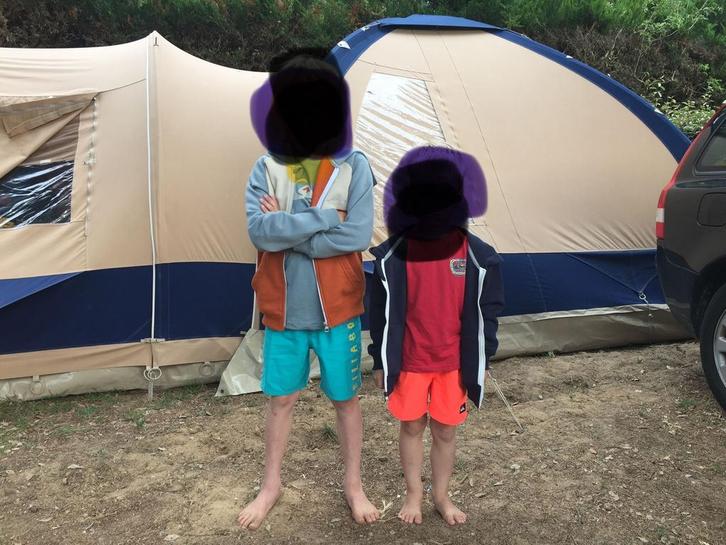 Oppomptent Wilderness, Caravans en Kamperen, Tenten, tot en met 4, Gebruikt, Ophalen