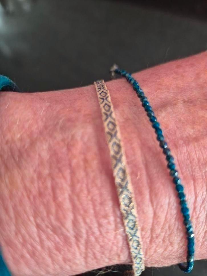 Twee mooie exclusieve armbandjes van Pernille Corydon, Sieraden, Tassen en Uiterlijk, Armbanden, Nieuw, Overige materialen, Blauw