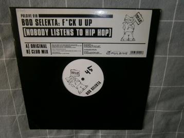 Boo Selekta – F*ck U Up (Nobody Listens To Hip Hop) . 2003 beschikbaar voor biedingen