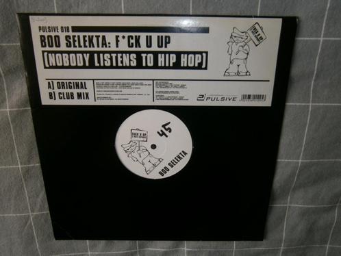 Boo Selekta – F*ck U Up (Nobody Listens To Hip Hop) . 2003, Cd's en Dvd's, Vinyl | Dance en House, Zo goed als nieuw, Dance Populair