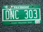 Kentekenplaat licenseplate Vermont no. 2 USA, Verzenden, Gebruikt, Auto's