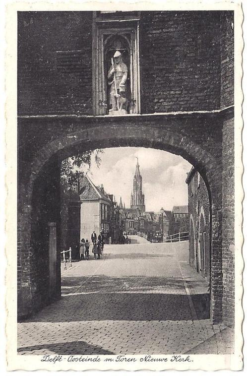 Delft., Verzamelen, Ansichtkaarten | Nederland, Gelopen, Zuid-Holland, Verzenden