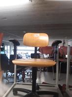 Score vintage bureaustoel werkstoel, Huis en Inrichting, Bureaustoelen, Ophalen, Gebruikt, Zwart
