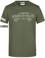 Diverse bedrukte shirts met de Vector defensie voertuigen, Ophalen of Verzenden, Landmacht, Nederland, Kleding of Schoenen