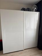 Witte schuifdeurkast (IKEA Pax), Huis en Inrichting, Kasten | Kledingkasten, Ophalen, 200 cm of meer, 150 tot 200 cm, Zo goed als nieuw