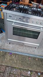 Boretti Fornuis - Gas - Vrijstaand - 6 Kookzones, 60 cm of meer, Ophalen of Verzenden, Zo goed als nieuw, Energieklasse A of zuiniger