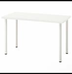 IKEA LAGKAPTEN ADILS 120x60cm, Huis en Inrichting, Bureaus, Ophalen, In hoogte verstelbaar, Gebruikt, Bureau