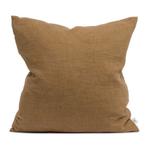 Nieuw 2 x bruin cinnamon linnen By Mölle kussen / kussenhoes, Huis en Inrichting, Woonaccessoires | Kussens, Ophalen of Verzenden