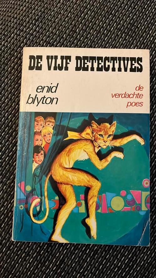 De vijf detectives de verdachte poes, Boeken, Kinderboeken | Jeugd | 13 jaar en ouder, Gelezen, Ophalen of Verzenden