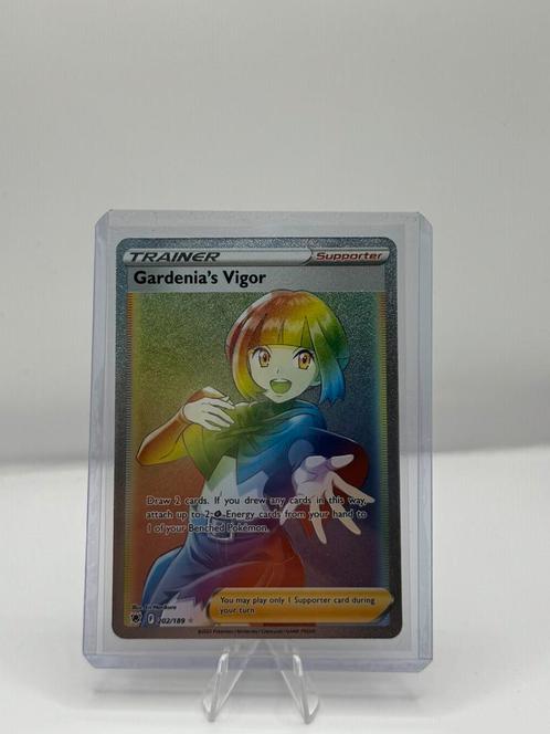 Gardenia's Vigor #202/189Pokemon Astral Radiance, Hobby en Vrije tijd, Verzamelkaartspellen | Pokémon, Nieuw, Losse kaart, Ophalen of Verzenden