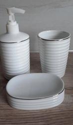Badkamer accessoires set, Ophalen of Verzenden, Nieuw, Wit, Overige typen