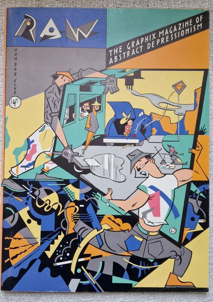 RAW Magazine 5 - The Graphix Magazine of Abstract Depression, Boeken, Strips | Comics, Gelezen, Eén comic, Amerika, Ophalen of Verzenden