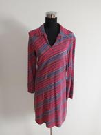 J305 - Fleurige Wow To Go jurk maat XL (1), Kleding | Dames, Verzenden, Zo goed als nieuw, Maat 42/44 (L), Onder de knie