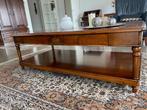 vintage salontafel, Ophalen, Kersenhout, Gebruikt, 100 tot 150 cm