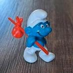 Smurf met knapzak., Ophalen of Verzenden, Zo goed als nieuw