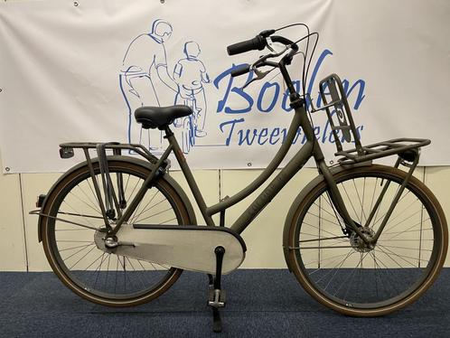 Cortina U4 28/57cm Transportfiets 3v Damesfiets Army, Fietsen en Brommers, Fietsen | Dames | Damesfietsen, Zo goed als nieuw, Overige merken