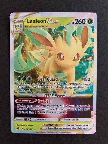 Leafeon Vstar 14/159 Crown Zenith beschikbaar voor biedingen