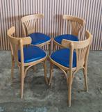 12 x Ton Vintage Cafestoelen hout cafe stoelen Thonet bistro, Huis en Inrichting, Blauw, Ophalen of Verzenden, Zo goed als nieuw