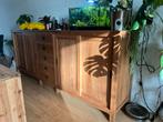 Teakhout dressoir, Huis en Inrichting, Kasten | Dressoirs, Ophalen, Gebruikt, Teakhout, Dressoir