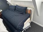 IKEA PS bedbank Frame + hoes 160 breed zonder matras, Ophalen, Gebruikt, 210 cm, Tweepersoons