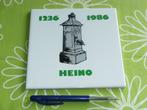 Heino 1236 - 1986 wandtegel, Ophalen of Verzenden, Zo goed als nieuw