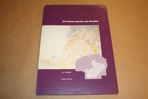 De Franse kaarten van Drenthe - Map met kaarten, Boeken, Atlassen en Landkaarten, Zo goed als nieuw, Landkaart, 1800 tot 2000