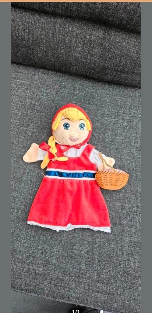 Efteling Roodkapje handpop, Verzamelen, Efteling, Zo goed als nieuw, Ophalen of Verzenden
